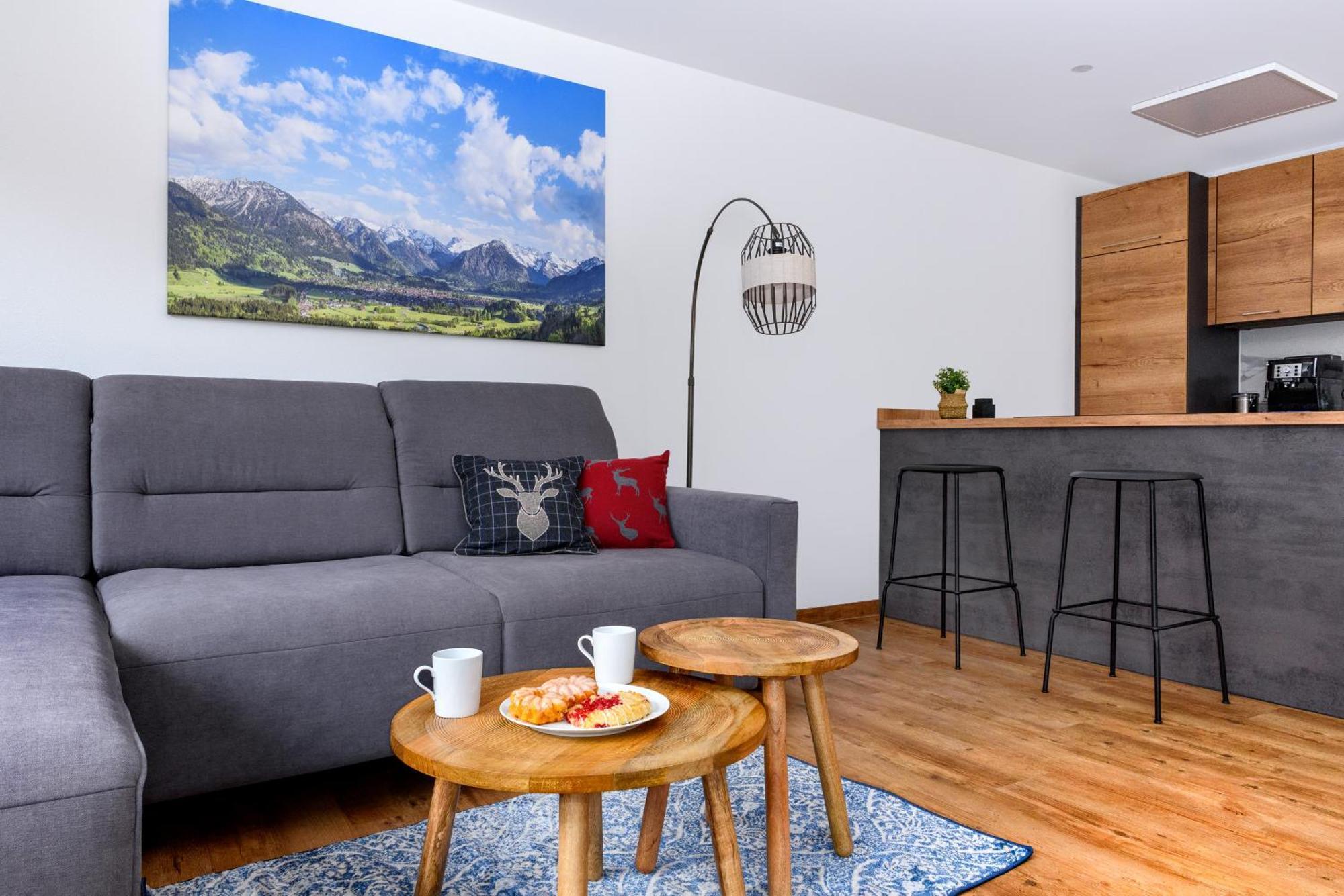 Berg Fux - Ferienwohnung Francis Der Esel Зонтхофен Экстерьер фото